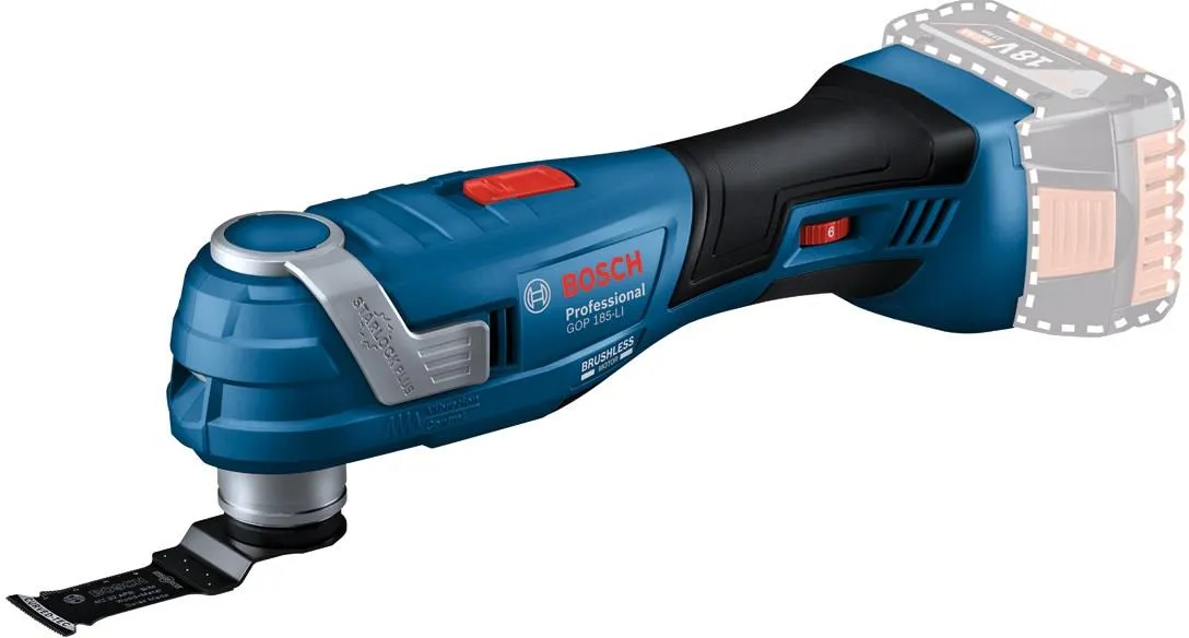 Аккумуляторный многофункциональный инструмент Bosch GOP 185-LI Professional 06018G2020