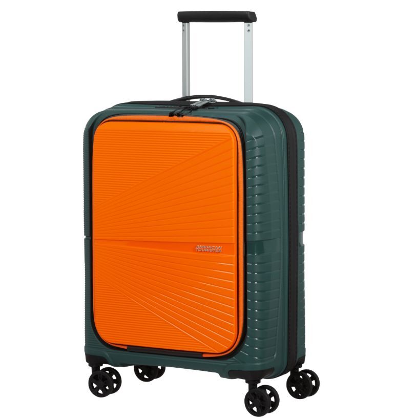 American Tourister Airconic Чемодан 55 см зеленый/оранжевый