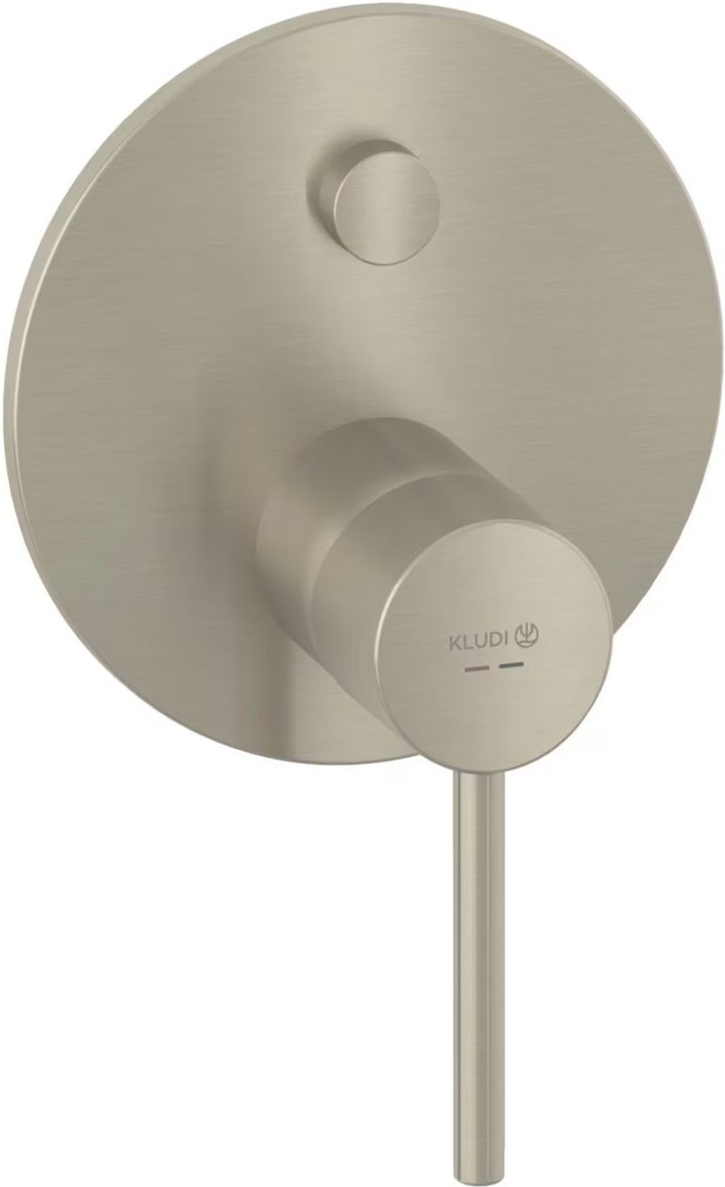 Смеситель для ванны и душа Kludi Bozz 38759N576, матовый никель