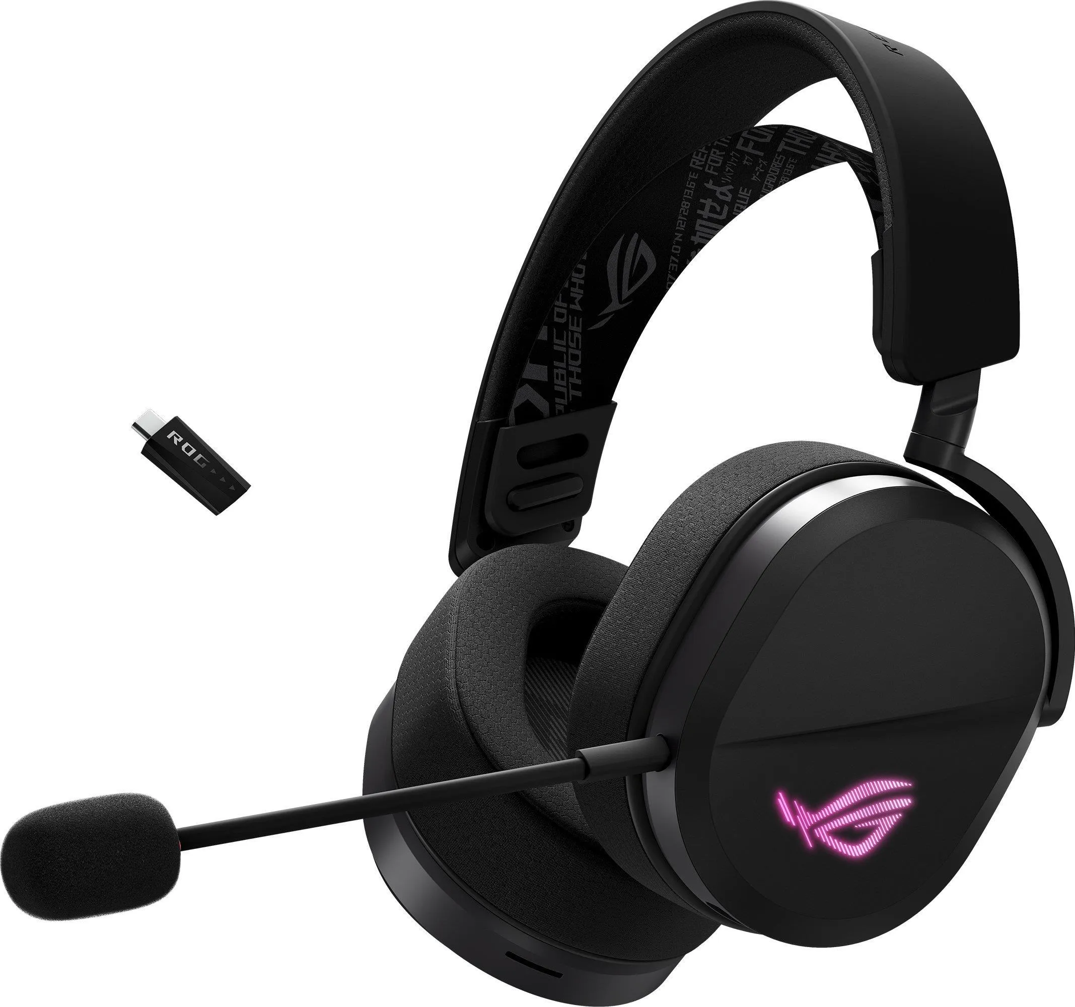 Игровая гарнитура Asus ROG Pelta черный (90YH0410BHUA00)