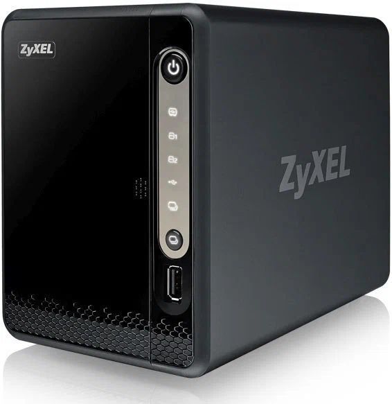 Сетевое хранилище ZYXEL NAS326 черный