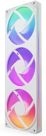 Корпусный вентилятор NZXT F360 RGB Core, 3×120 мм, Single Frame, белый