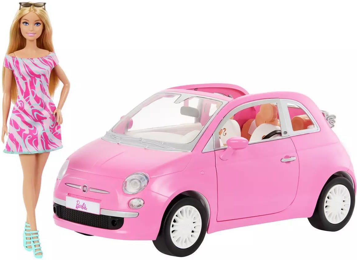 Набор Barbie Fiat 500 с куклой