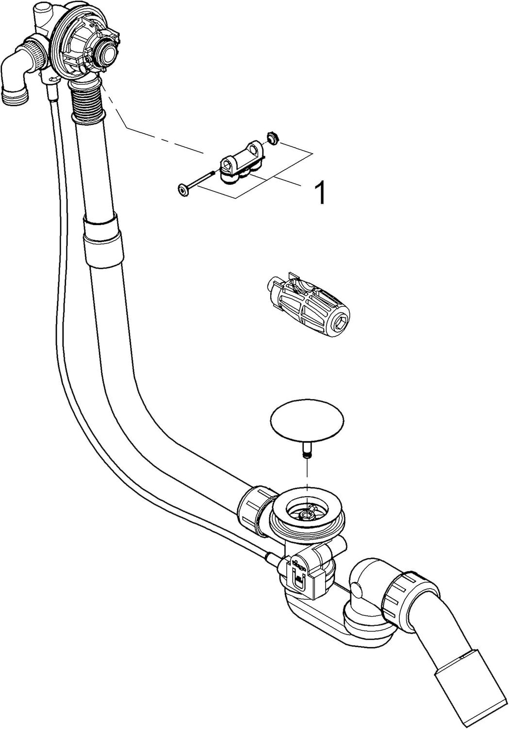 Сливной набор Grohe Talentofill 28991000