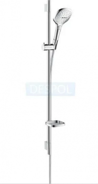 Душевой набор Hansgrohe Raindance Select E 120 EcoSmart / Unica S Puro 90 см, хром 26623000