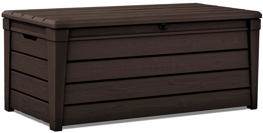 Ящик для хранения Keter Brightwood 455 л, коричневый 230400
