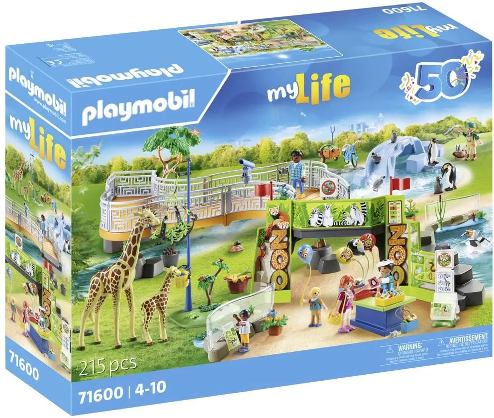 Конструктор Playmobil 71600 Приключения в зоопарке
