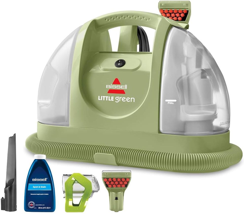 Портативный моющий пылесос BISSELL Little Green 4098N, зелёный