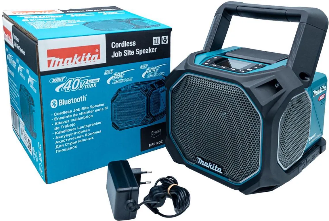Колонка портативная аккумуляторная Makita MR014G, без АКБ и ЗУ