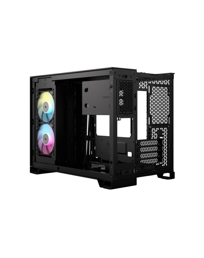 Корпус Corsair Case Icue 2500X Rgb Midi Tg Черный (CC9011267WW)