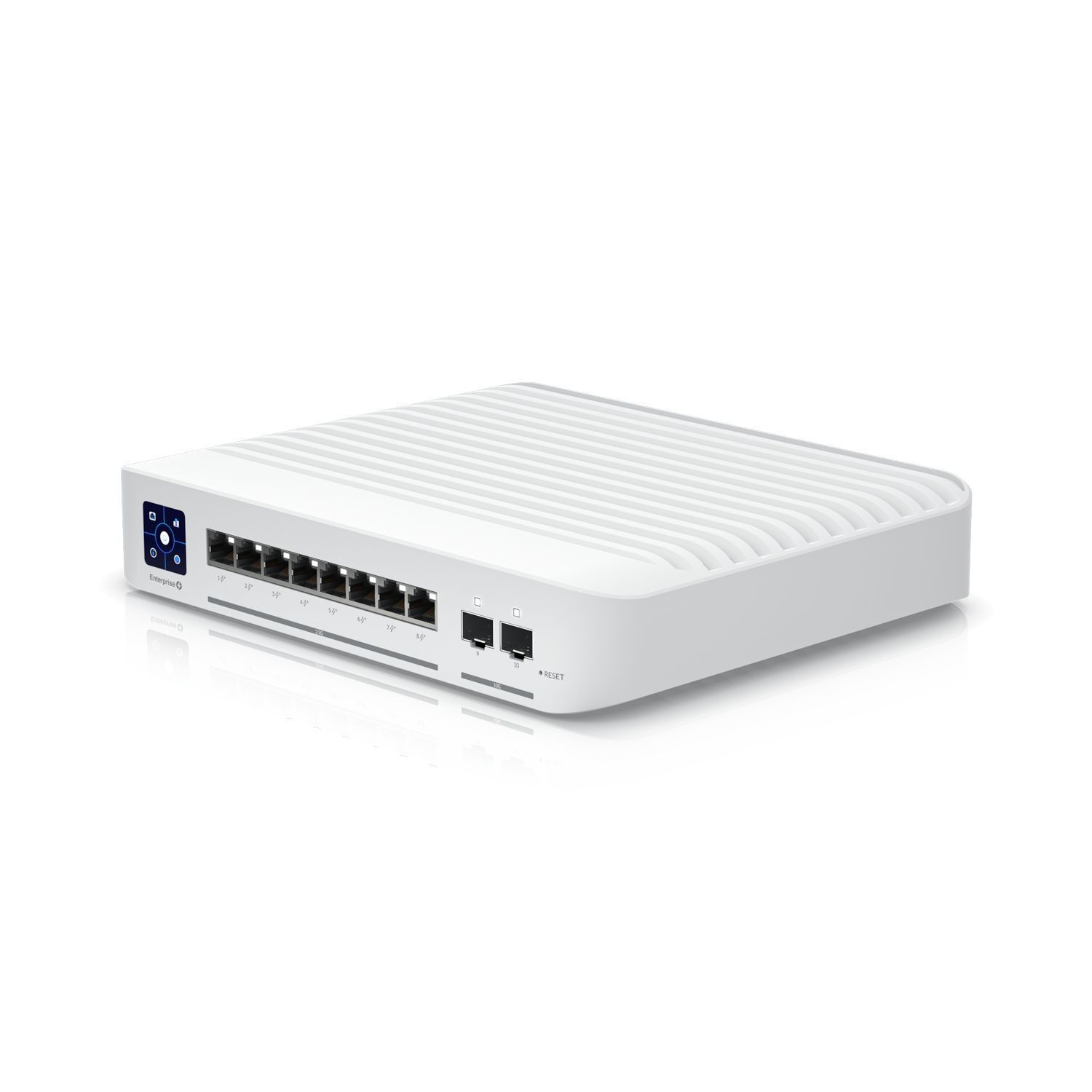 Коммутатор управляемый Ubiquiti USW-Enterprise-8-PoE UniFi Switch Enterprise 8 PoE, 8*2.5G RJ45, 2*10G SFP+, раздача 120Вт