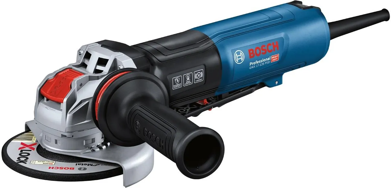 Угловая шлифовальная машина сетевая Bosch GWX 17-125 PSB Professional 06017D3700