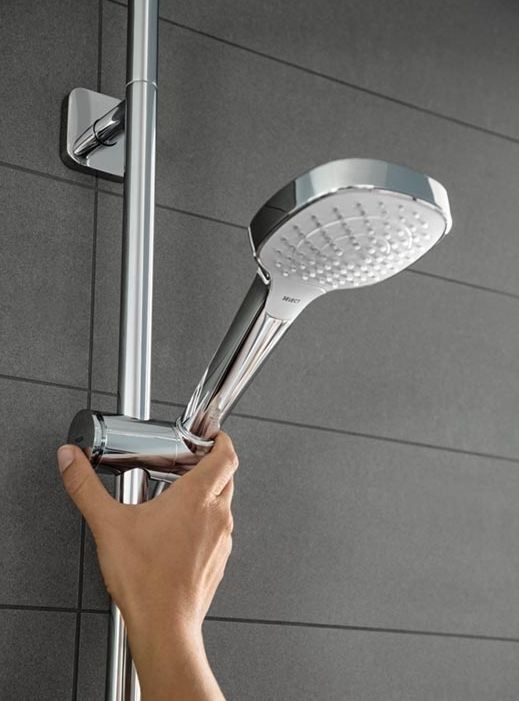 Душевой набор Hansgrohe Croma Select E 26591400, хром белый матовый