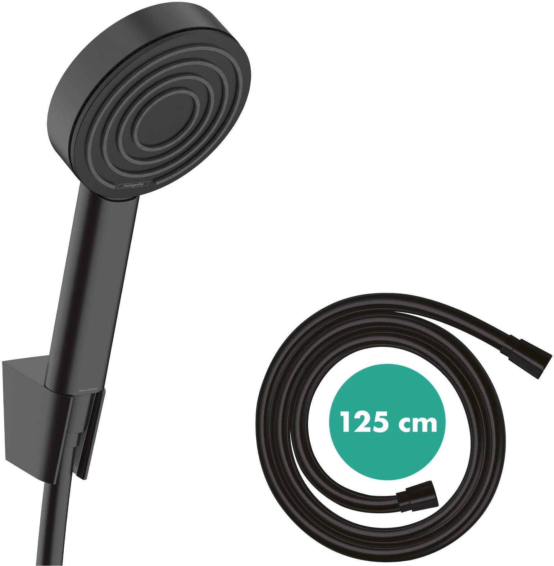 Душевой комплект Hansgrohe Pulsify 24301670, матовый черный