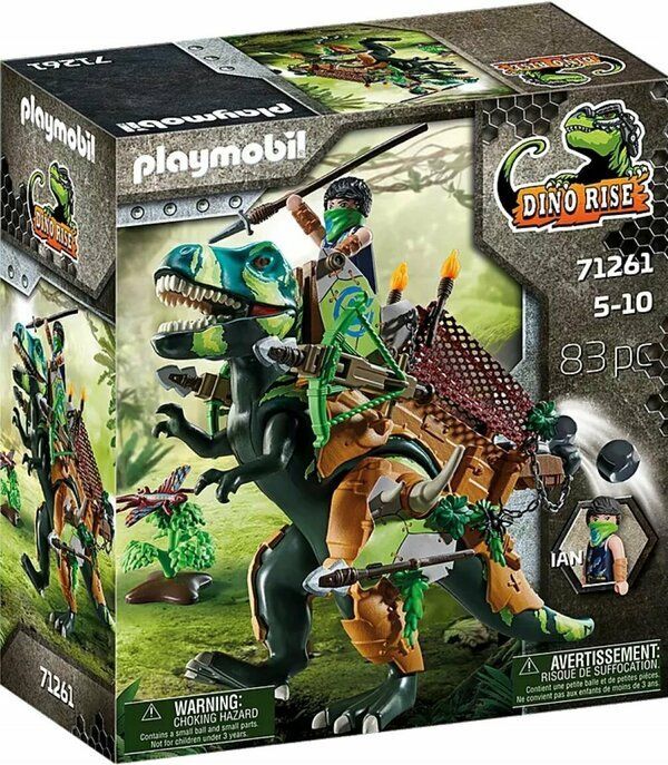 Конструктор Playmobil Dino Rise T-Rex динозавр, 71261