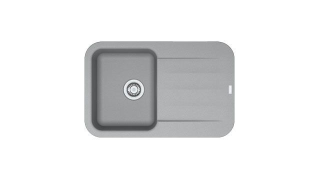 Кухонная раковина Franke Pebel PBG 611-78 114.0284.532, пепельный