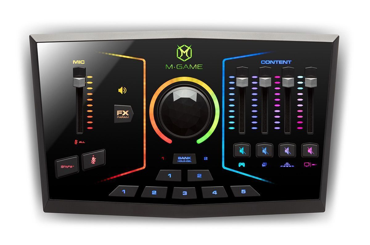 Внешняя звуковая карта с USB M-Audio M-GAME RGB Dual
