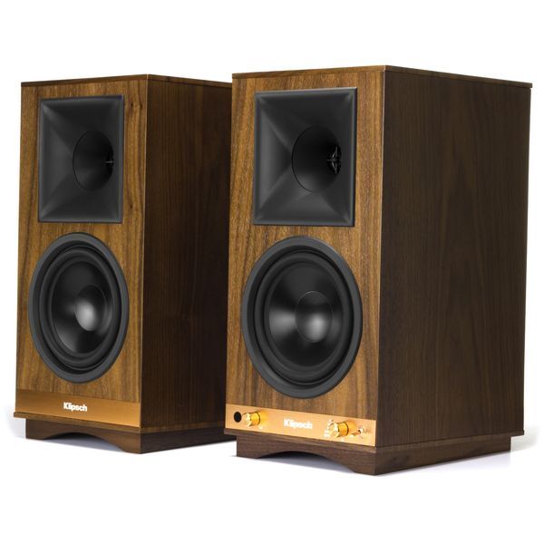Полочная акустическая система Klipsch The Sixes 2 колонки walnut