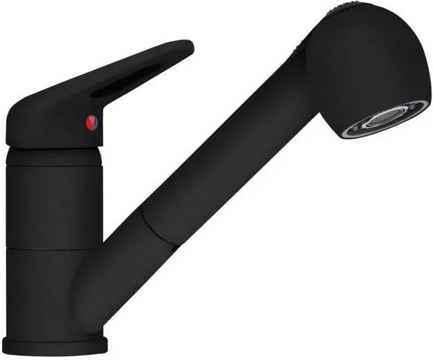 Кухонный кран Franke Novara Plus 115.0659.840, матовый черный