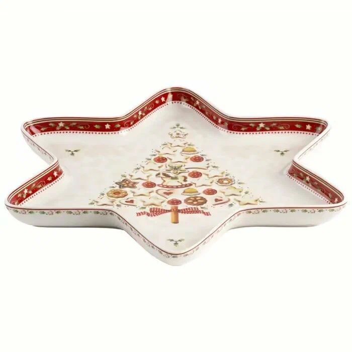 Блюдо в форме звезды Villeroy & Boch Winter Bakery Delight 24,5см 14-8612-3885