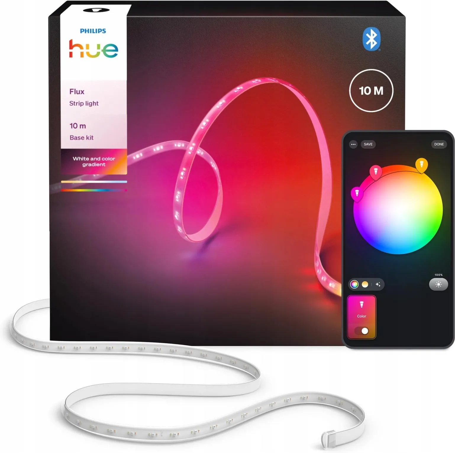 Базовый набор светодиодной ленты 10 метров PHILIPS Hue Flux Strip Light 929004610802