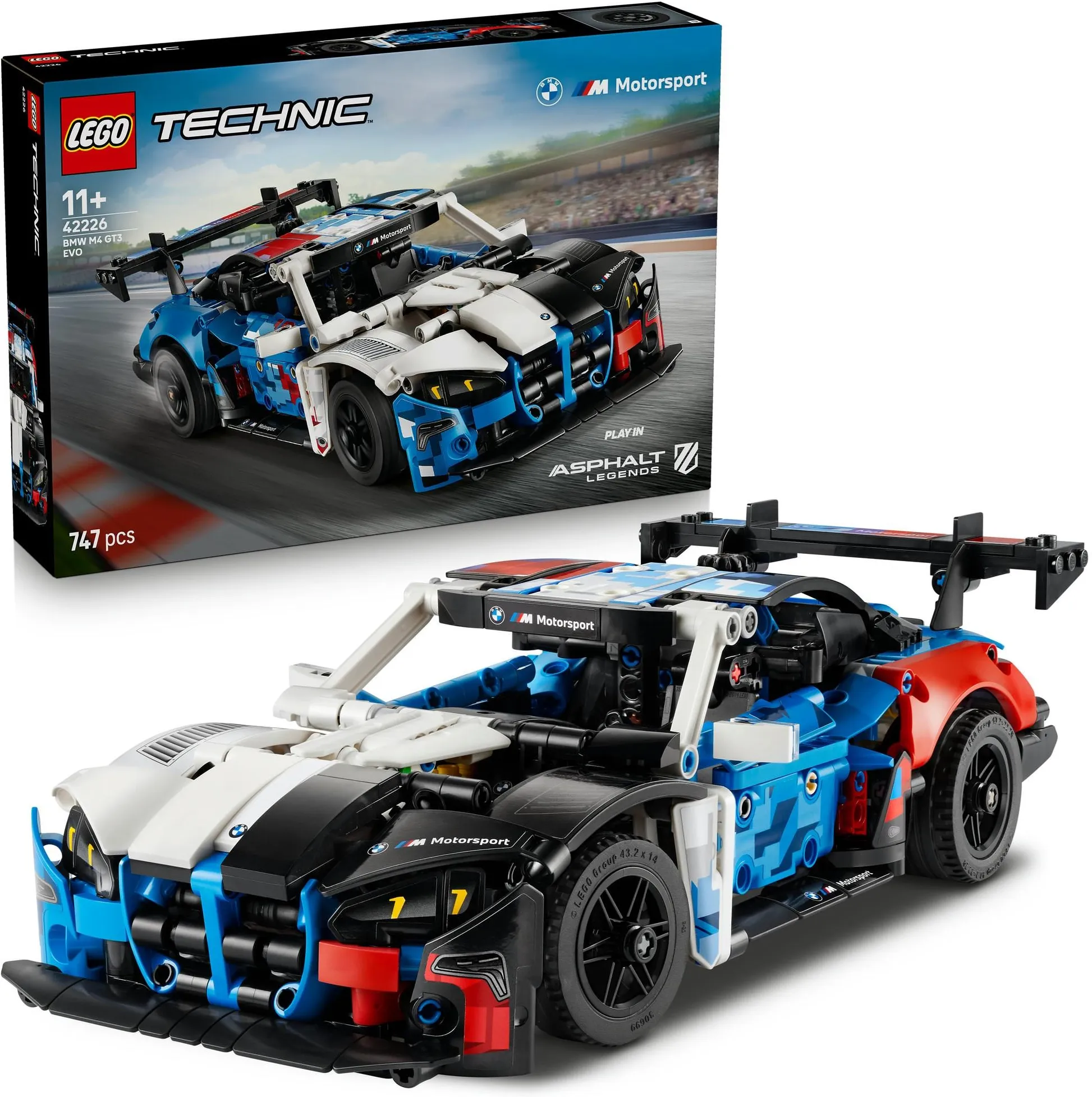 Конструктор LEGO Technic 42226 Гоночный автомобиль BMW M4 GT3 EVO