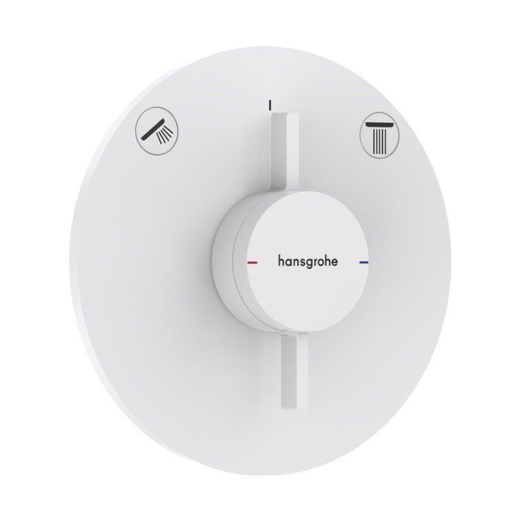 Смеситель для душа Hansgrohe Duoturn S Белый Матовый 75418700