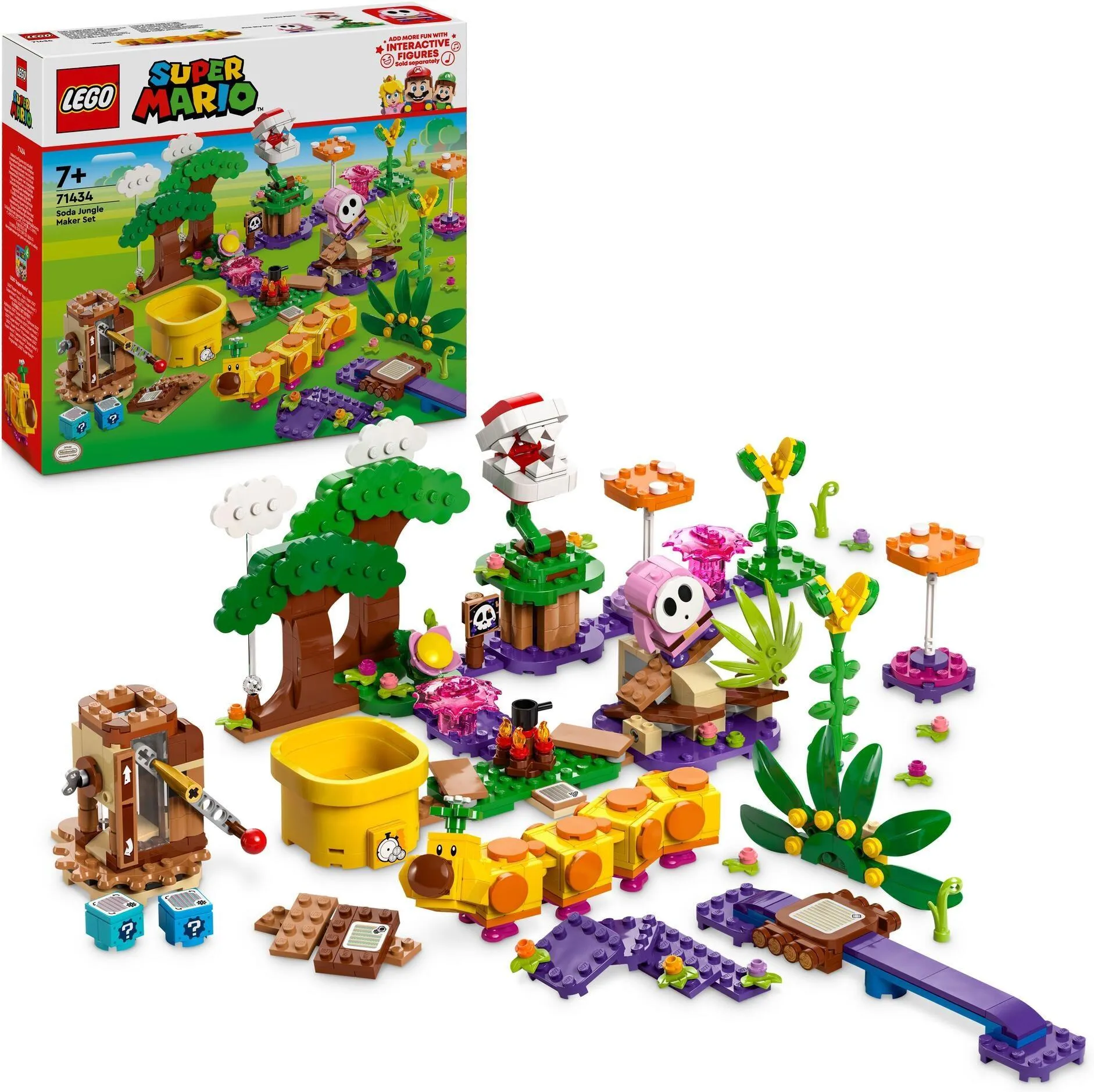 LEGO Super Mario 71434 Сода-джангл — набор создателя