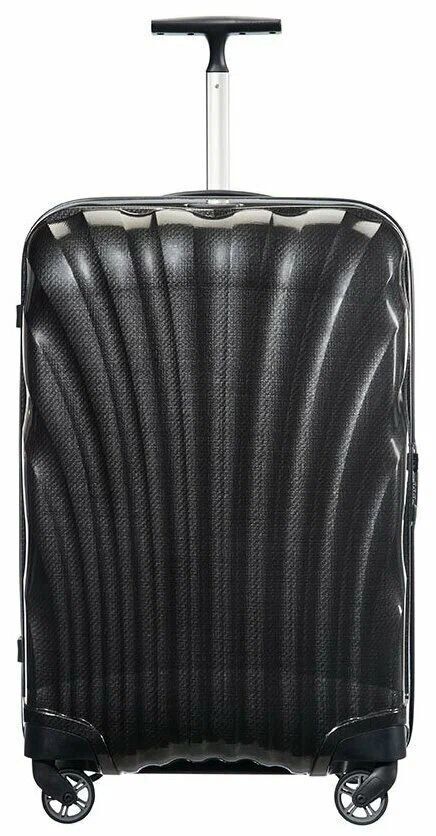 Чемодан Samsonite C-Lite, 86 см, 144 л, размер XXL, черный