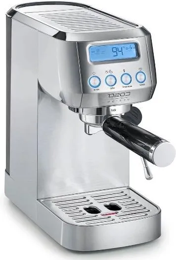 Кофеварка Caso Espresso Gourmet Crema, серебристый