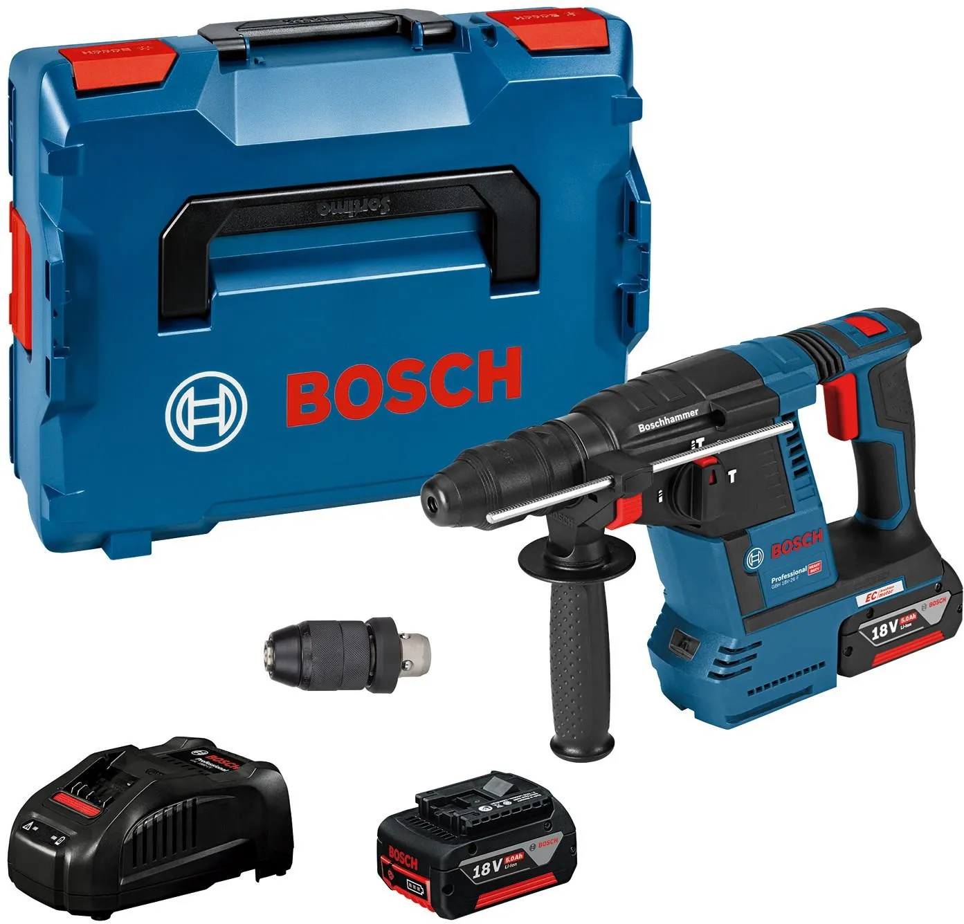 Аккумуляторный перфоратор Bosch GBH 18V-26 F Professional 0611910007