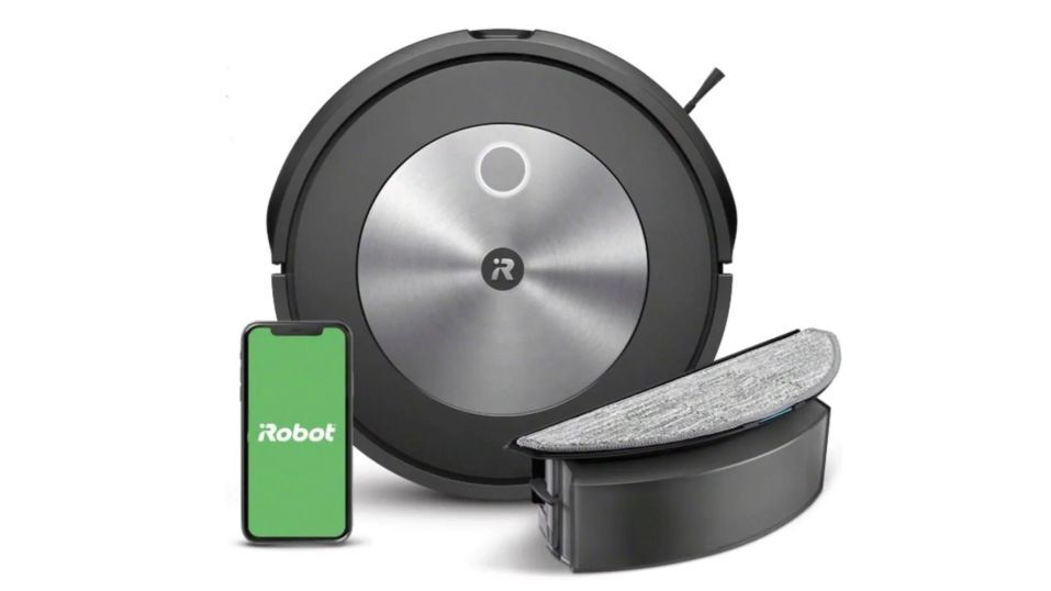 Робот-пылесос iRobot Roomba Combo j5578, чёрный