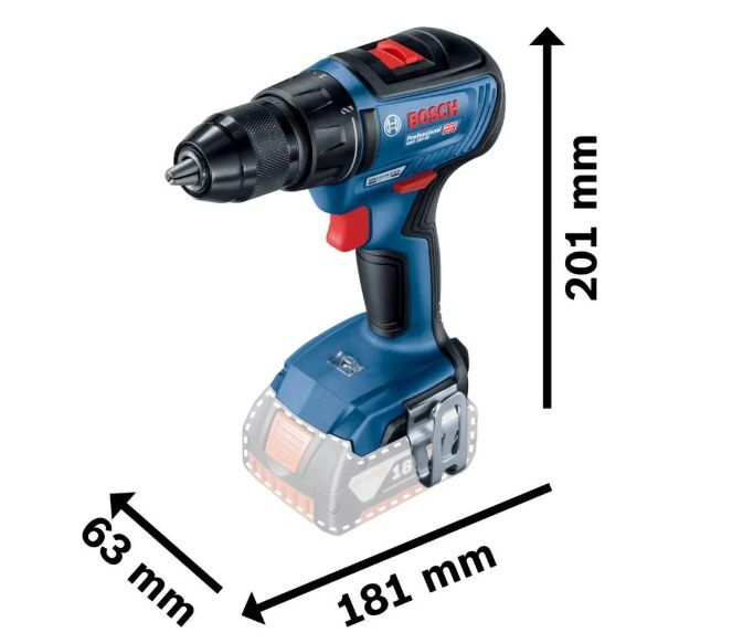 Аккумуляторный шуруповерт Bosch GSR 18V-50 Professional (06019H5001)