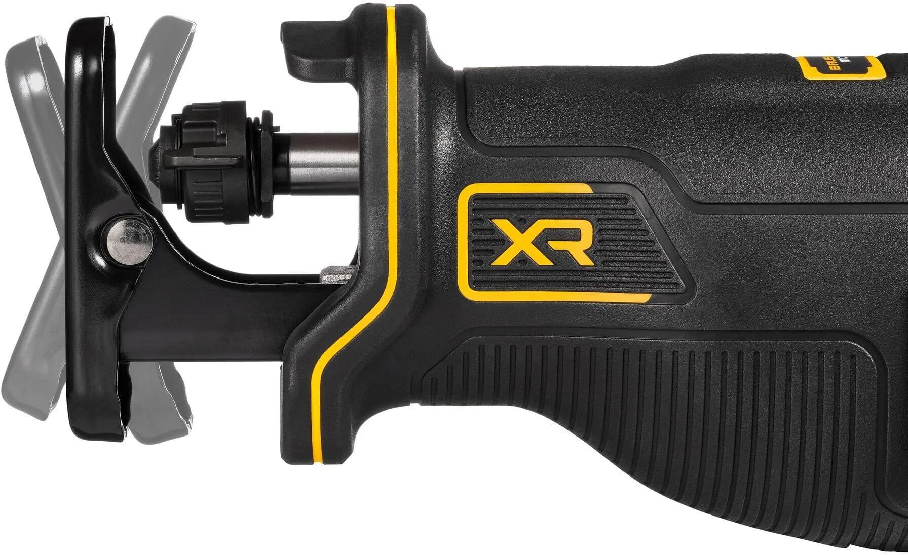 Аккумуляторная сабельная пила DeWalt DCS382M2, 18V, 2x4Ач, в кейсе