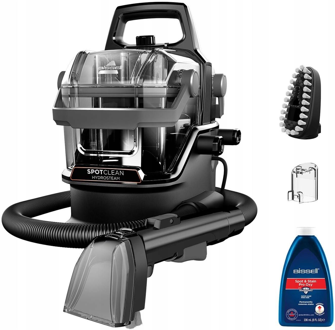 Портативный моющий пылесос BISSELL SpotClean HydroSteam 3689N, чёрный