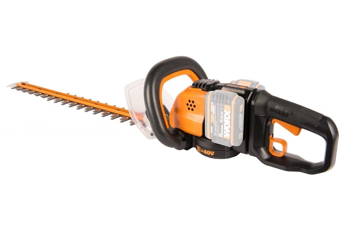 Кусторез аккумуляторный Worx WG284E.9 без АКБ и ЗУ, 2 А·ч, 40 В