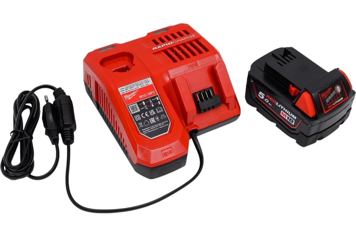 Ударный гайковерт Milwaukee M18 FID3-502X 2 5.0 Ah и ЗУ 4933479865