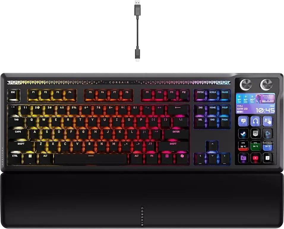 Игровая клавиатура Corsair Galleon 100 SD CH912A31IDE, черная