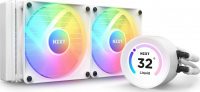 Система жидкостного охлаждения NZXT Kraken Elite 240 RGB, AIO 240 мм, LCD, белая