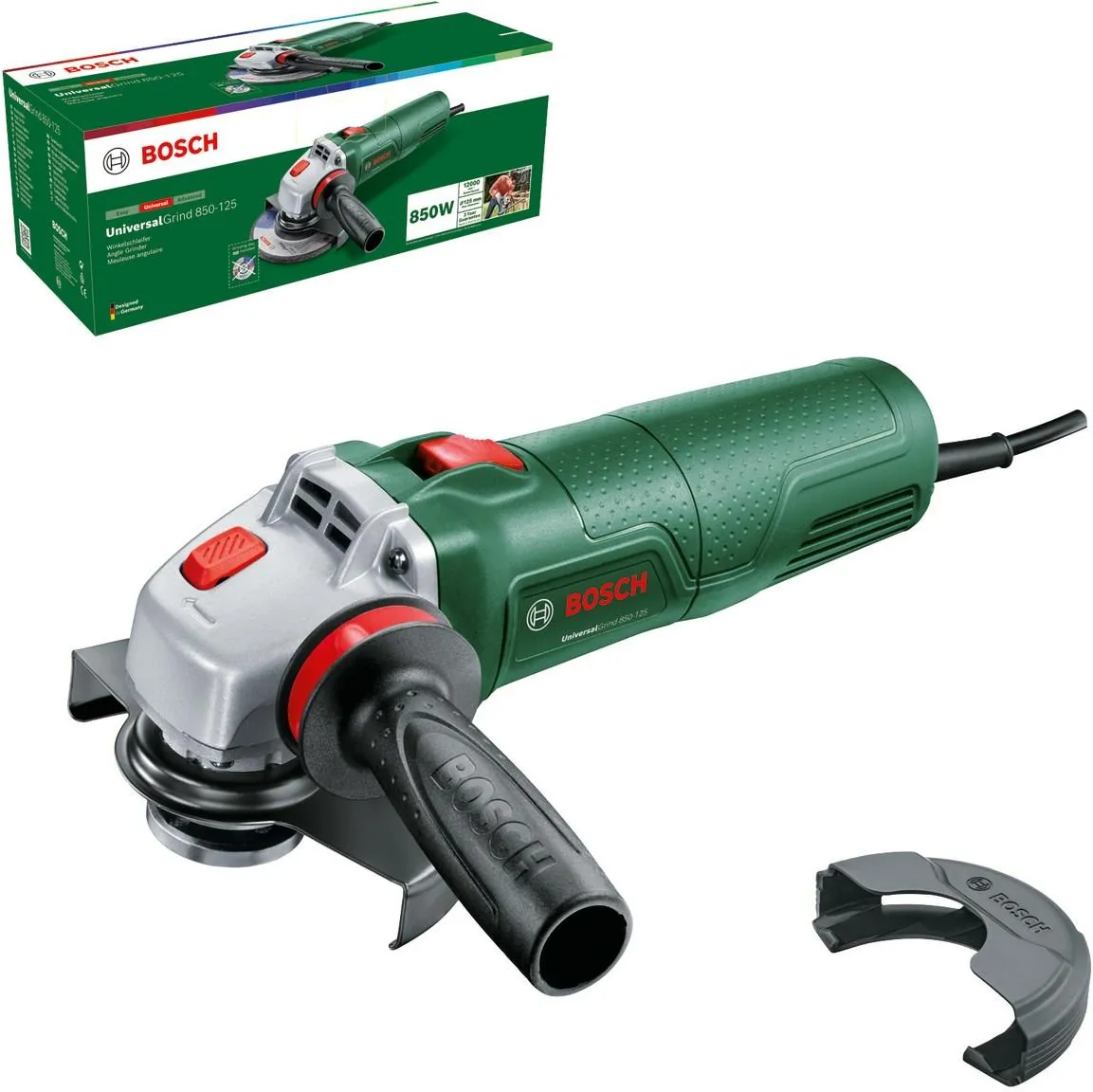 Угловая шлифовальная машина сетевая Bosch UniversalGrind 850-125 06033E2100