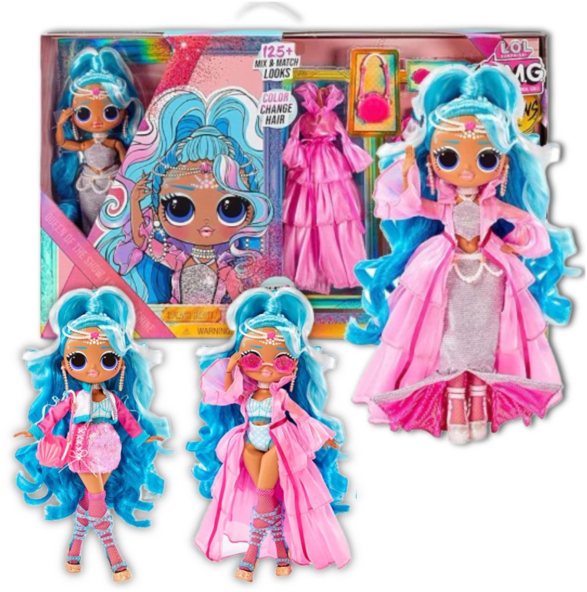 Кукла LOL Surprise OMG Queens Splash Beauty Fashion Doll