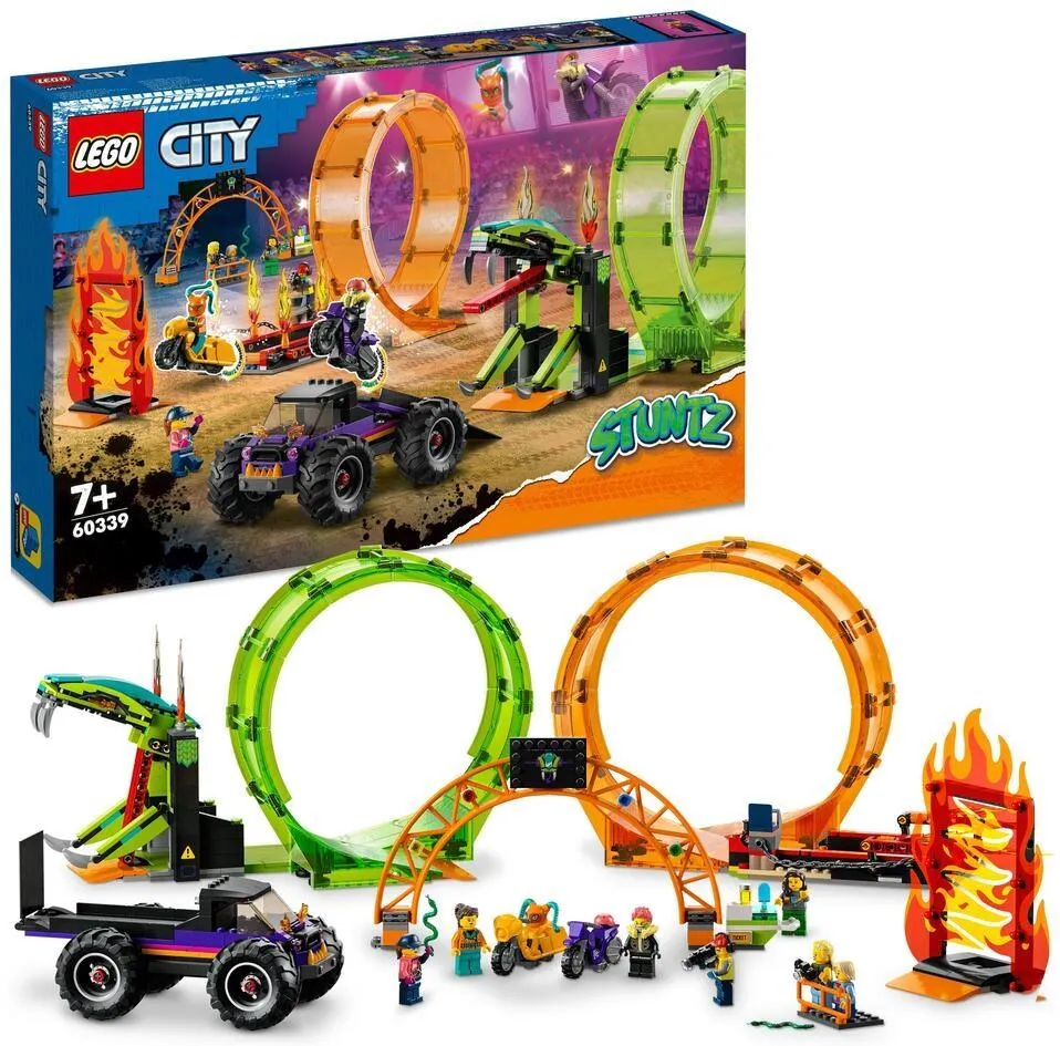 LEGO City 60339 Арена трюков с двумя петлями