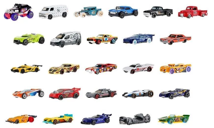 Набор машинок Hot Wheels ABC Racers HKL76 / 26 штук