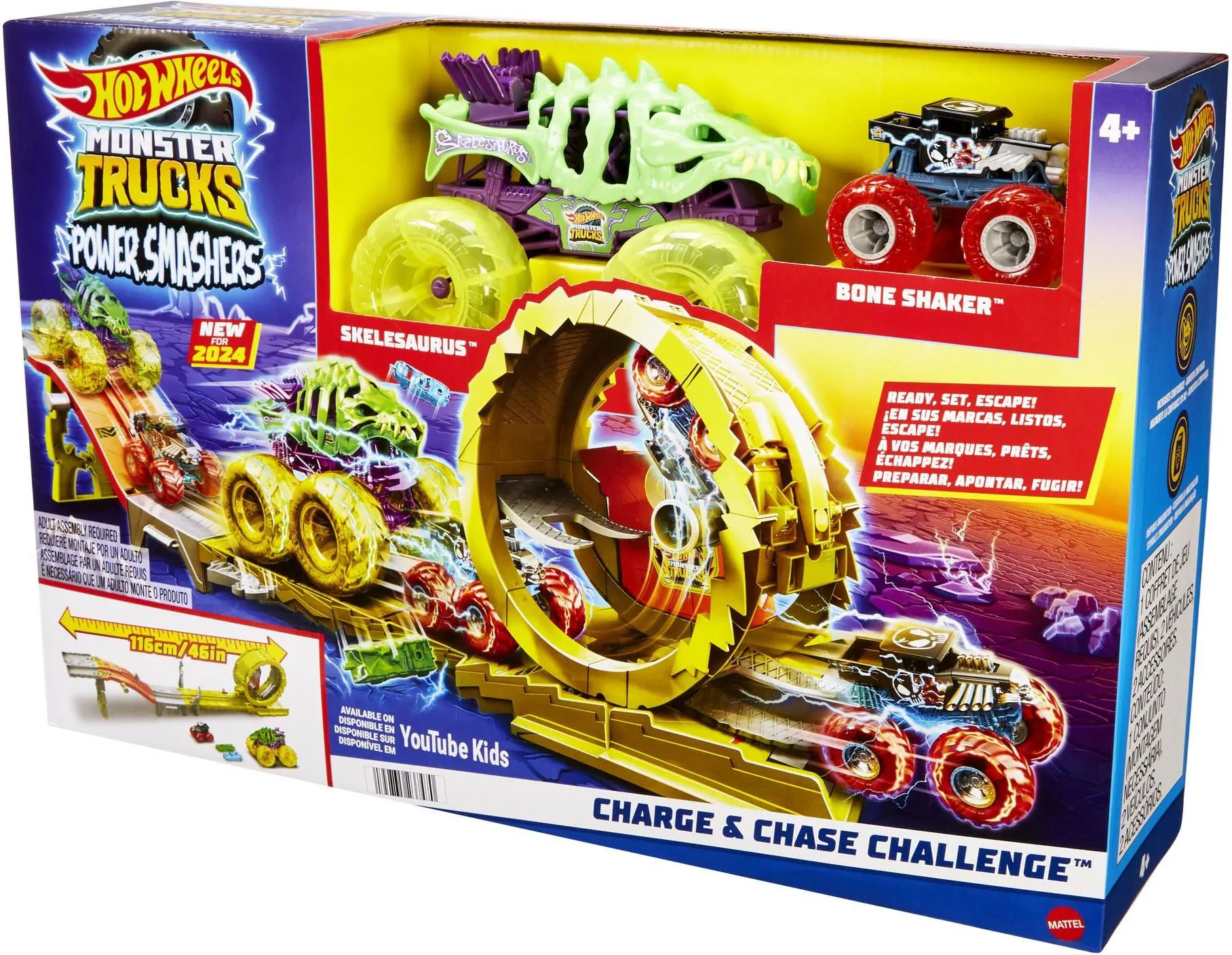 Hot Wheels Power Smashers «Ультрагонка — испытание», игровой набор (HXT05)
