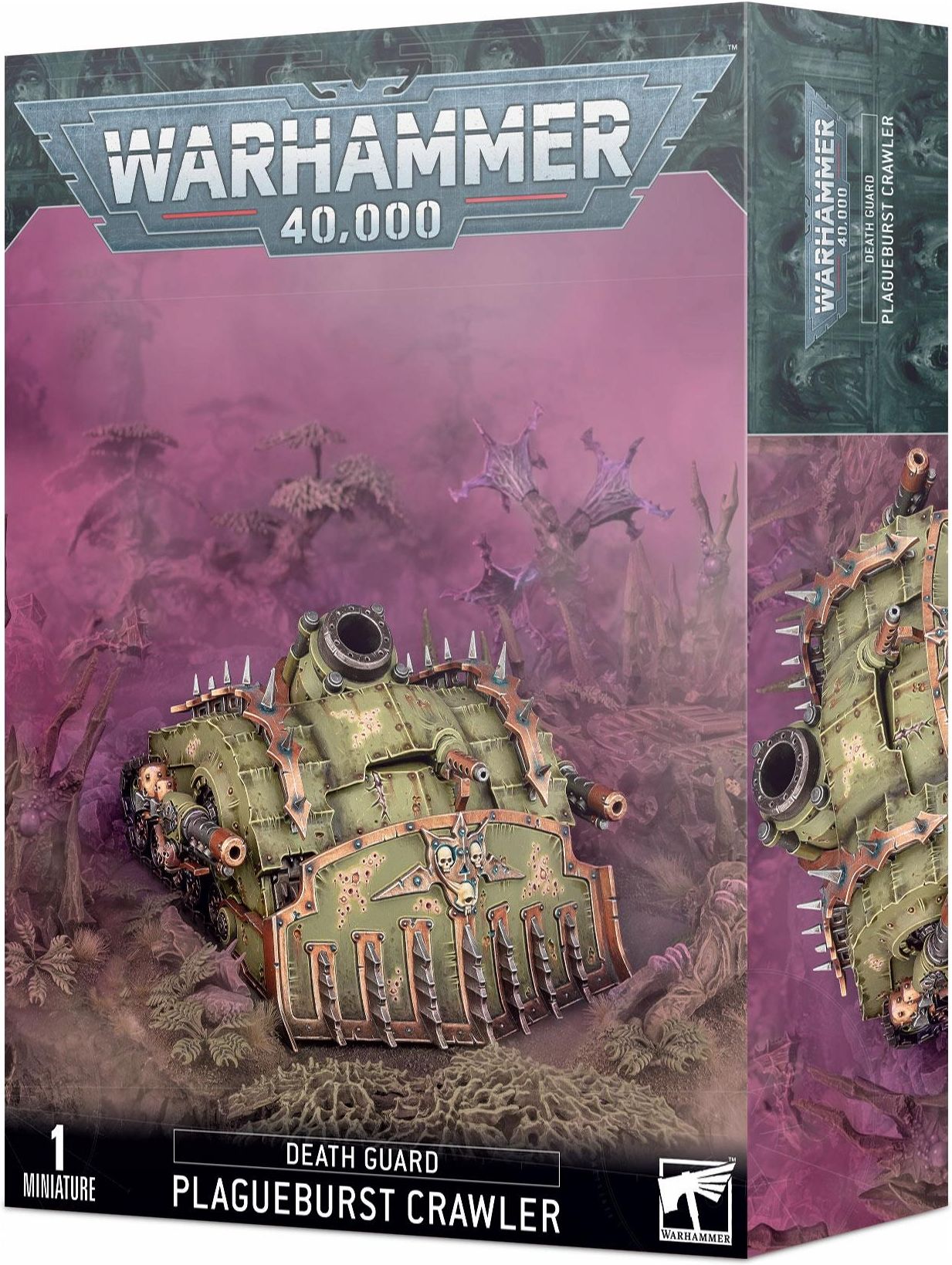Миниатюра Games Workshop Warhammer 40k Plagueburst Crawler Death Guard (4352)