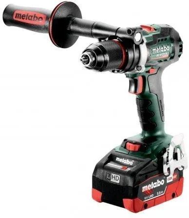 Дрель-шуруповерт аккумуляторная Metabo BS 18 LTX BL I 602358660 в кейсе metaBOX с 2 аккумуляторами LiHD 18V 5.5Ah и ЗУ