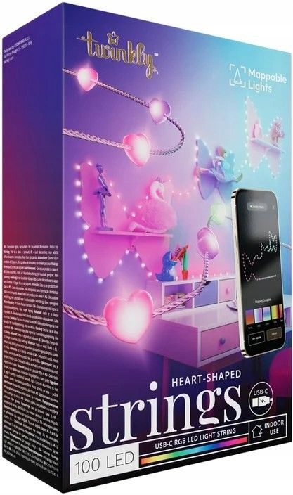 Светодиодная гирлянда Twinkly Candies LED, TWKH100RGB-T