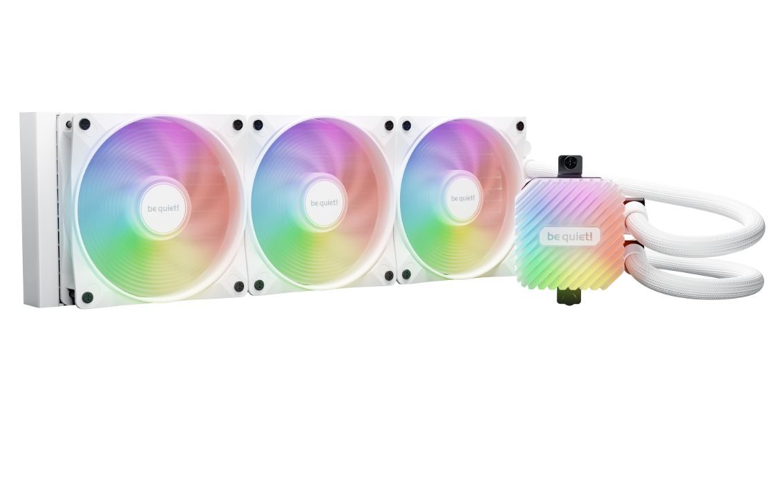Система жидкостного охлаждения Be Quiet! Light Loop 360mm White 3x120mm (BW023)
