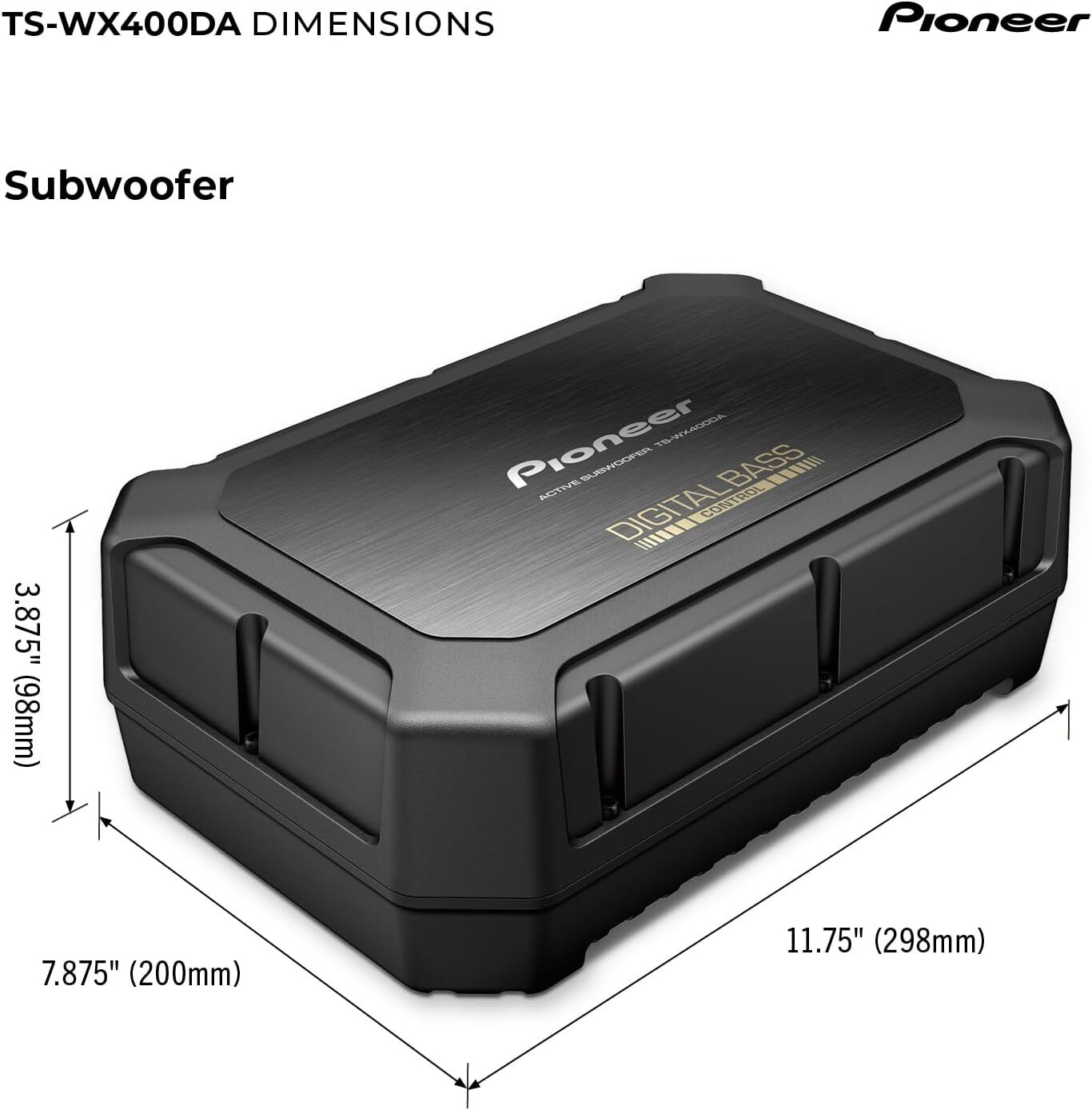 Активный сабвуфер Pioneer TS-WX400DA