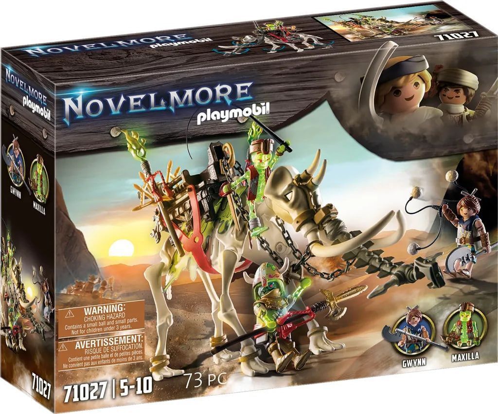 Игровой набор Playmobil 71027 Novelmore Sal'Ahari Sands Атака Мамута